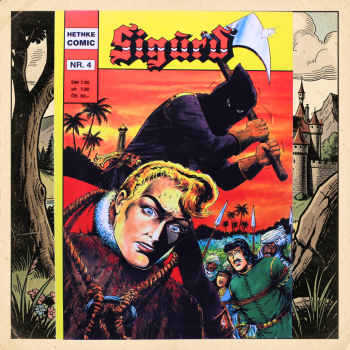 Sigurd Album Nr. 4: Der schwarze Henker (1987) | Wäscher | hoppla-stuff.de